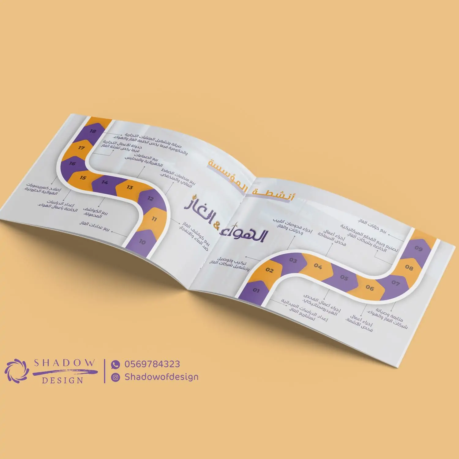 تصميم بروفايل شركة