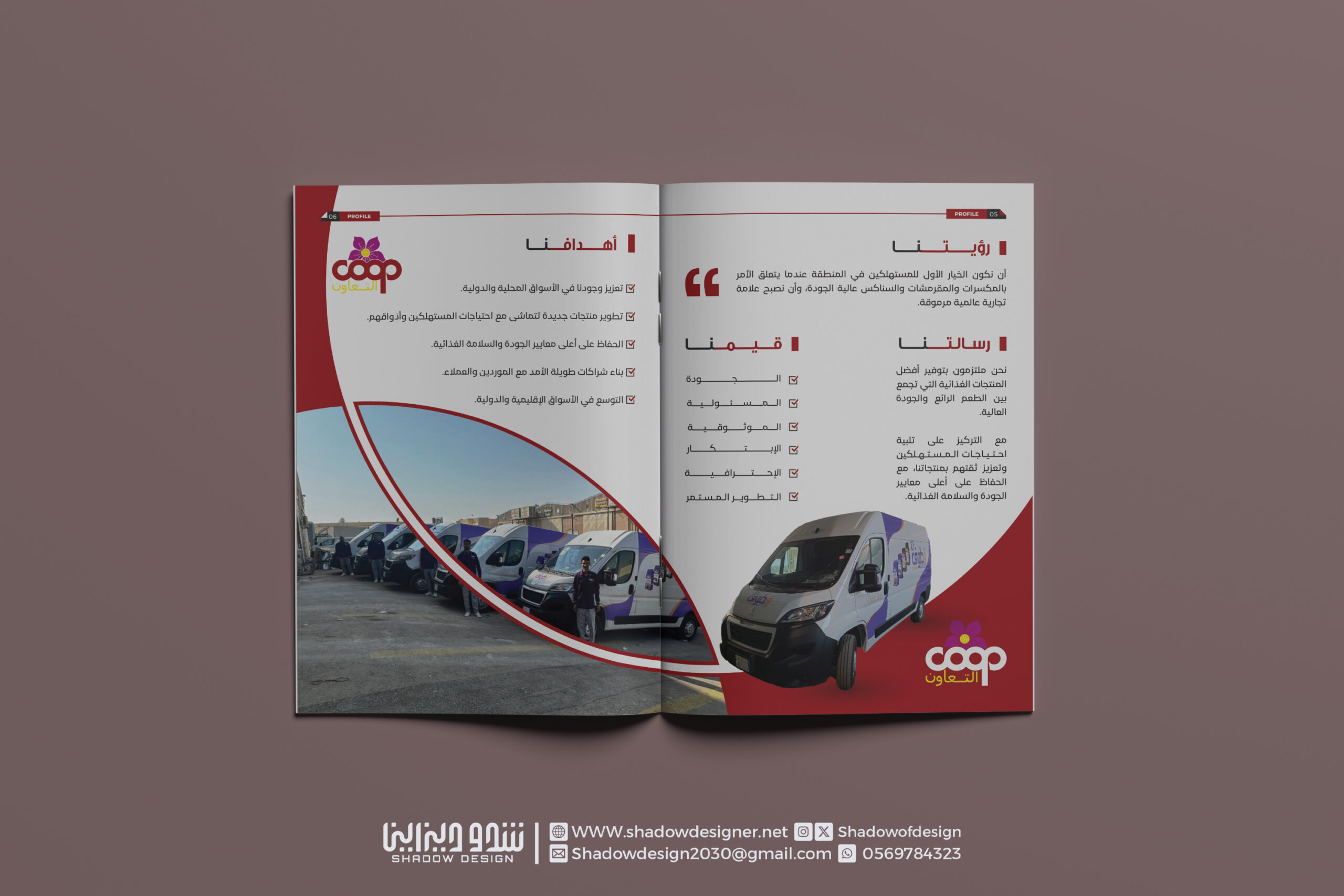 عرض بروفايل الشركة