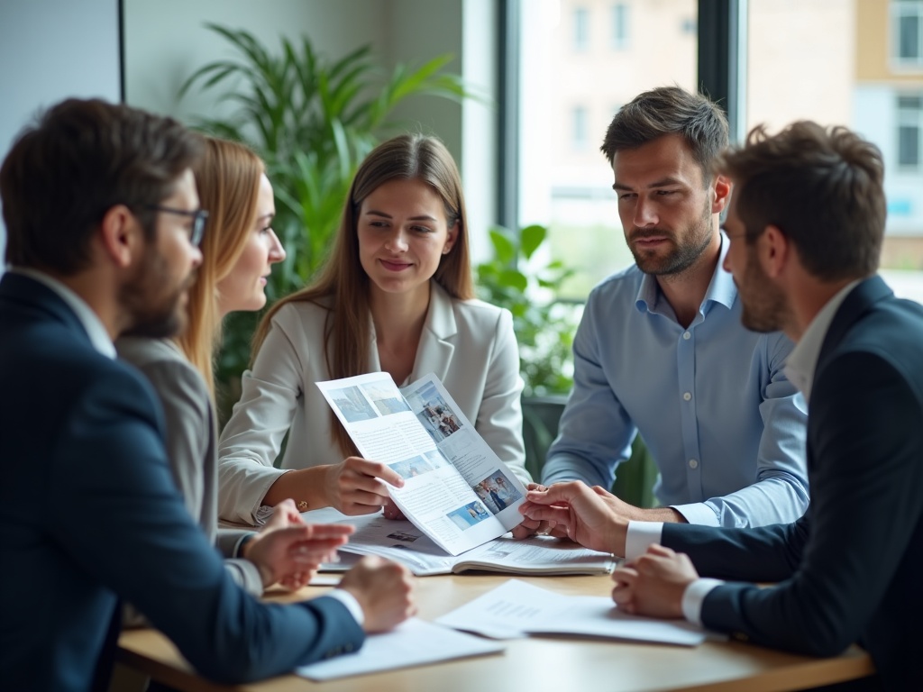 استراتيجيات بناء بروفايل شركة يعكس تميز علامتك التجارية 2 تصميم بروفايل