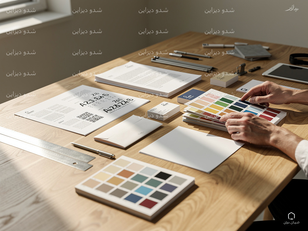 تصميم هوية بصرية احترافية: معايير التنفيذ ودليل النجاح
