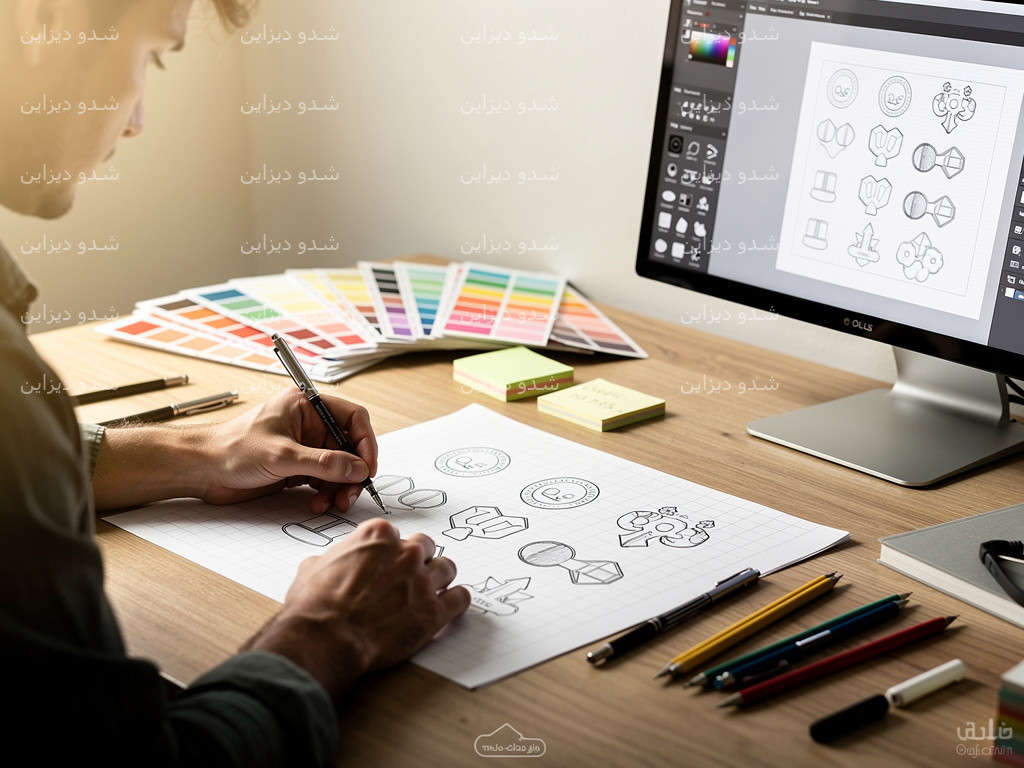 تصميم شعار: دليلك العملي لابتكار بصمة مميزة للعلامة