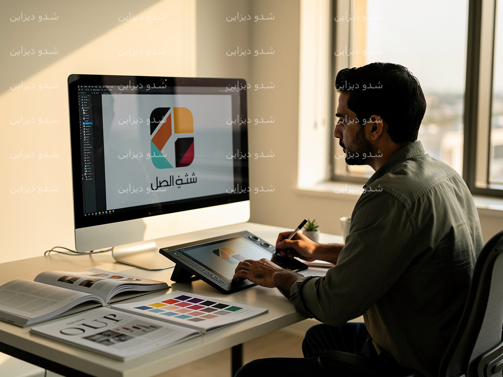 تصميم شعار: المبادئ الفنية وأسرار التمييز التجاري